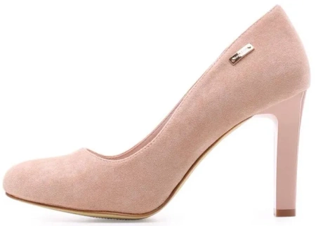 Czółenka damskie Sergio Leone D1457BEZA beżowe