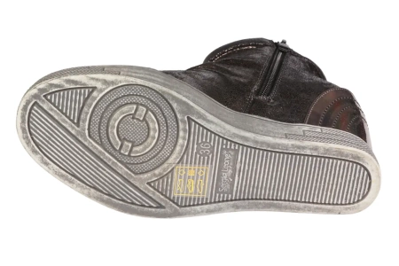 Buty przejściowe damskie Sergio Leone D28875SR srebrne