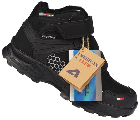 Buty zimowe dziecięce American Club HL-26BL