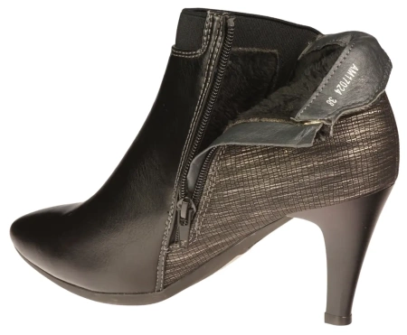 Damskie buty zimowe Urban Projekt DAM17024BL czarne
