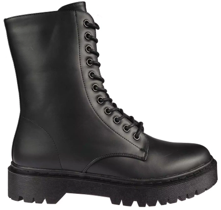 Damskie buty zimowe botki zimowe Cabin DH2078ABL