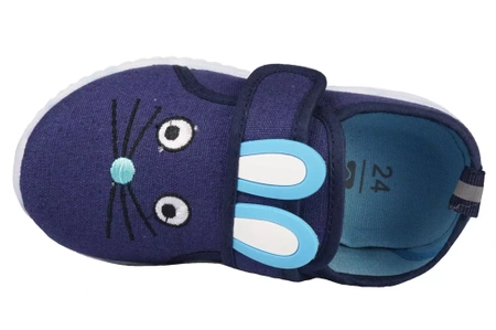 Tenisówki dziecięce Atletico granatowe kapcie ARBS22-046NA