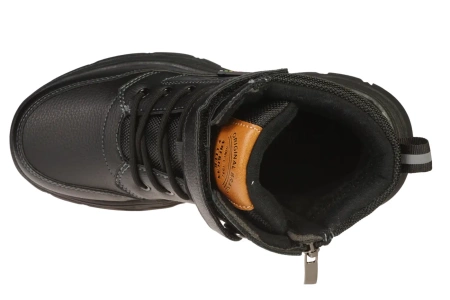 Dziecięce buty zimowe American Club CXD159BL czarne