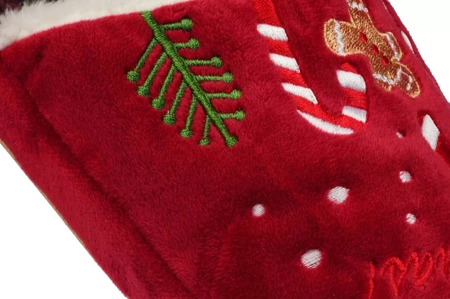 Damskie pantofle tekstylne American Club DSL-12RE