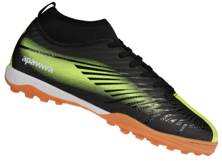 Turfy młodzieżowe Apawwa DX2606RBL czarne buty na orlik