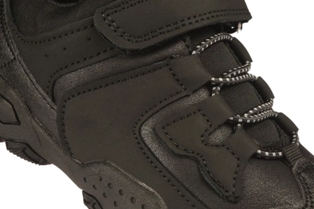 Dziecięce buty sportowe dziecięce buty na rzep American Club BES96BL czarne