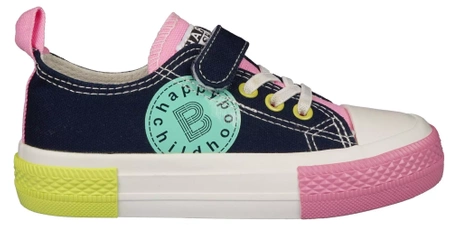 Tenisówki dziecięce BESSKY BMY008-1BNAPI granatowe