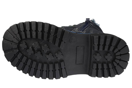 Dziecięce zimowe buty Clibee AH-94ABUMO czarne