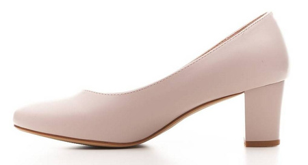 Półbuty damskie Sergio Leone DPB177JSZPU cieliste