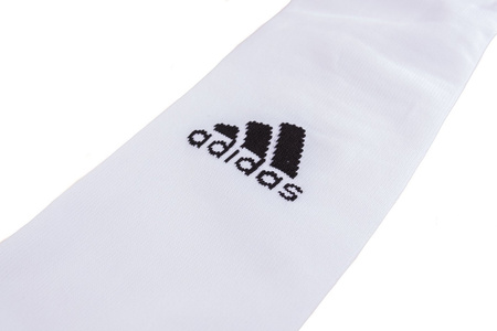 Getry piłkarskie Adidas ADI Sock 18 białe CF3575