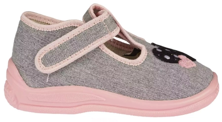 Tenisówki dziecięce ZetPol BASIA SZARA