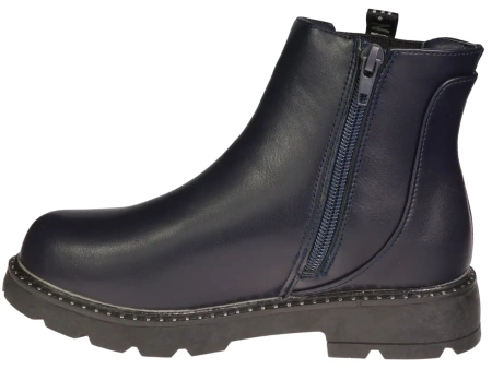 Dziecięce buty przejściowe American Club CXD64NA granatowe