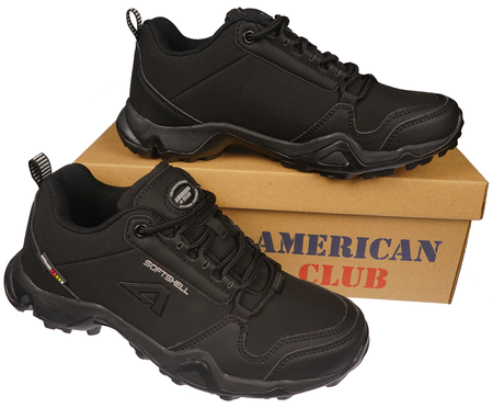 Buty trekkingowe młodzieżowe American Club WT-46BL