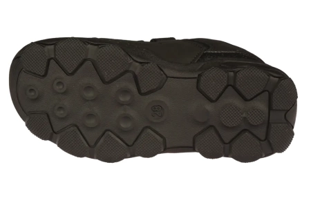 Dziecięce buty sportowe dziecięce buty na rzep American Club BES96BL czarne