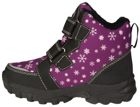 Dziecięce buty zimowe American Club BRL129PU fioletowe