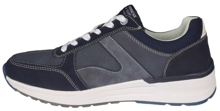 Męskie buty sportowe American Club MRH-04 granatowe