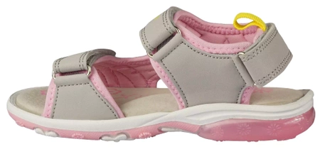 Dziecięce sandały American Club BRL-147/24 szare