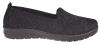 Damskie buty sportowe Skotnicki czarne półbuty damskie DT-3-0591BL