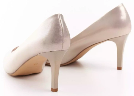 Półbuty damskie Sergio Leone D1336ZLBL złote