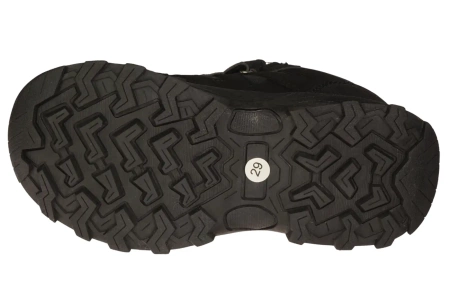 Dziecięce buty zimowe American Club BSN32BLBU czarno-niebieskie