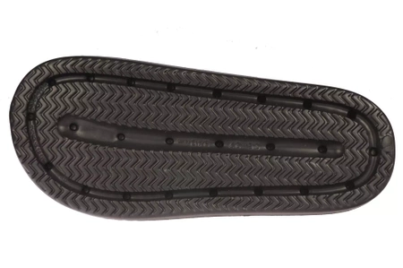 Młodzieżowe klapki basenowe Lano DKL-3-0230-ABL czarne