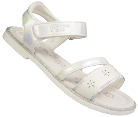 Sandały dziecięce American Club CXD-84/23WH białe