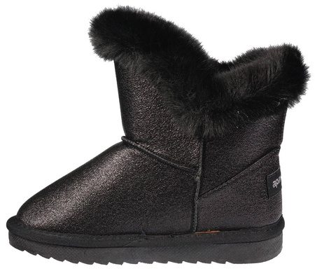 Dziecięce zimowe buty APAWWA BN220BL czarne