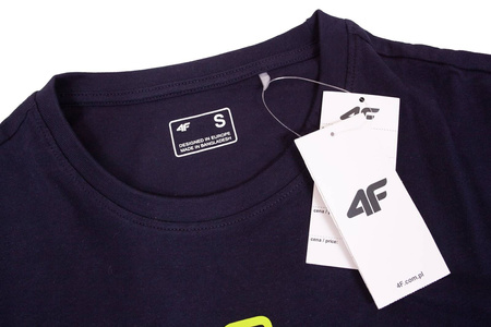 Koszulka męska 4F bawełna 100% H4L20 TSM016-31S
