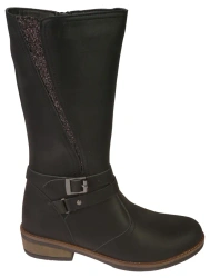 Dziecięce kozaki zimowe American Club CGC24BL czarne