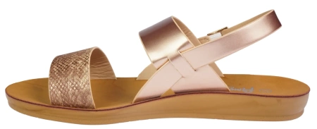 Młodzieżowe sandały American Club 170430-21CA różowe