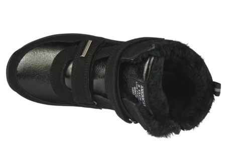 Dziecięce buty zimowe American Club CES142/23BL czarne