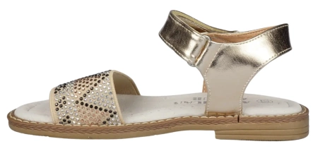 Sandały dziecięce American Club BGC08/20GO złote