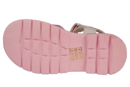 Sandały dziecięce clibbe BZB36PI różowe