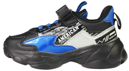 Dziecięce buty sportowe American Club sneakersy dziecięce BBD-04BLBU
