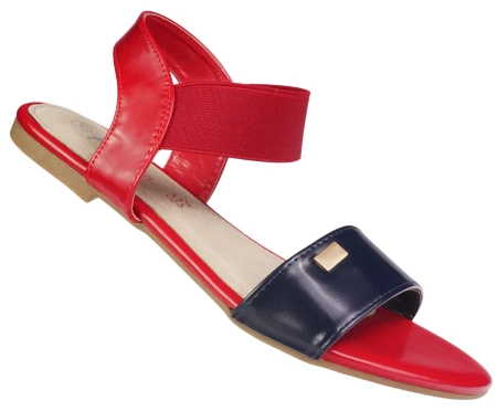 Młodzieżowe sandały American Club 12295418RE czerwone