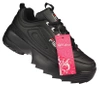 Damskie buty sportowe damskie sneakersy Purlina czarne DSL8935-2BL