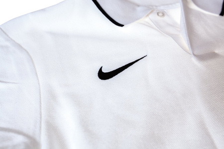 Koszulka męska Nike polo TM Club 19 SS AJ1502-100