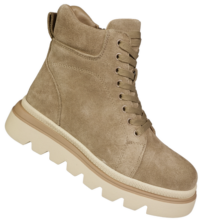 Damskie buty zimowe trapery Skotnicki ze skóry naturalnej DB-3-1379CA