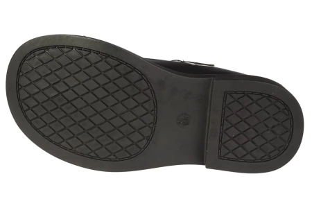 Półbuty dziewczęce baleriny dziecięce Apawwa CMC542BL czarne