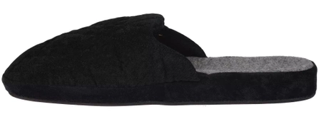 Męskie pantofle tekstylne American Club MSL-03BL