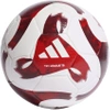 Piłka nożna adidas Tiro League Thermally Bonded biało-czerwona HZ1294