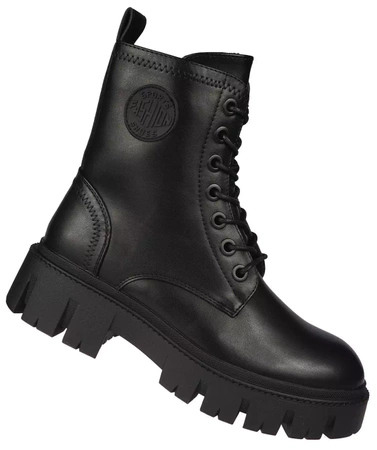 Damskie buty zimowe Sergio Leone botki DTR758CZ