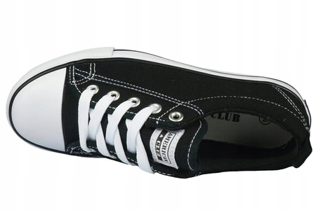 Tenisówki dziecięce American Club LH104/24 czarne