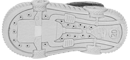 Tenisówki dziecięce Viggami WOJTUŚ szare kacie chłopięce na rzep