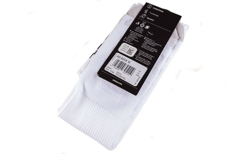 Getry piłkarskie Adidas ADI Sock 18 białe CF3575