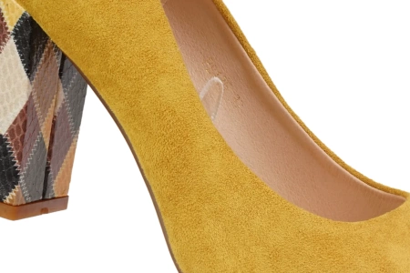 Eleganckie czółenka damskie półbuty damskie Sergio Leone DPB135ZOMI