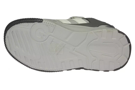 Dziecięce buty sportowe sneakersy dziecięce BESSKY CBY3678-3CGYGY szare
