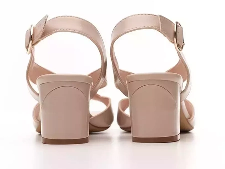 Sandały damskie Sergio Leone DSK904CO kawowe