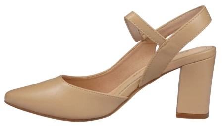 Eleganckie sandały damskie Sergio Leone w kolorze coffe DSK446CO