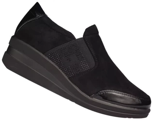 Półbuty damskie Sergio Leone DPB225CZMI czarne